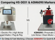 قلم التحديد HS-DE01 ذو النقاط مقابل قلم التحديد ASM6090